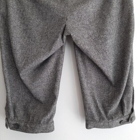 CLUB MONACO Wool Blend Bermudas Short Crop Trousers Grey Sz 6 - Picture 10 of 13